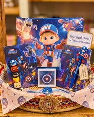 Captain Hero Rakhi Hamper