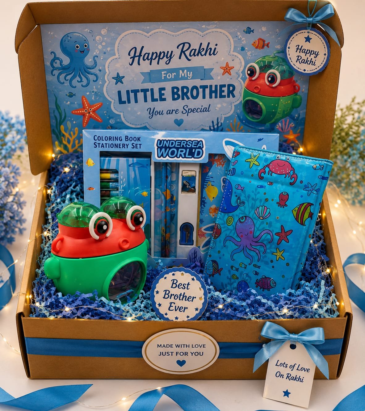 Little Explorer’s Under ~ Sea (Rakhi Hamper)