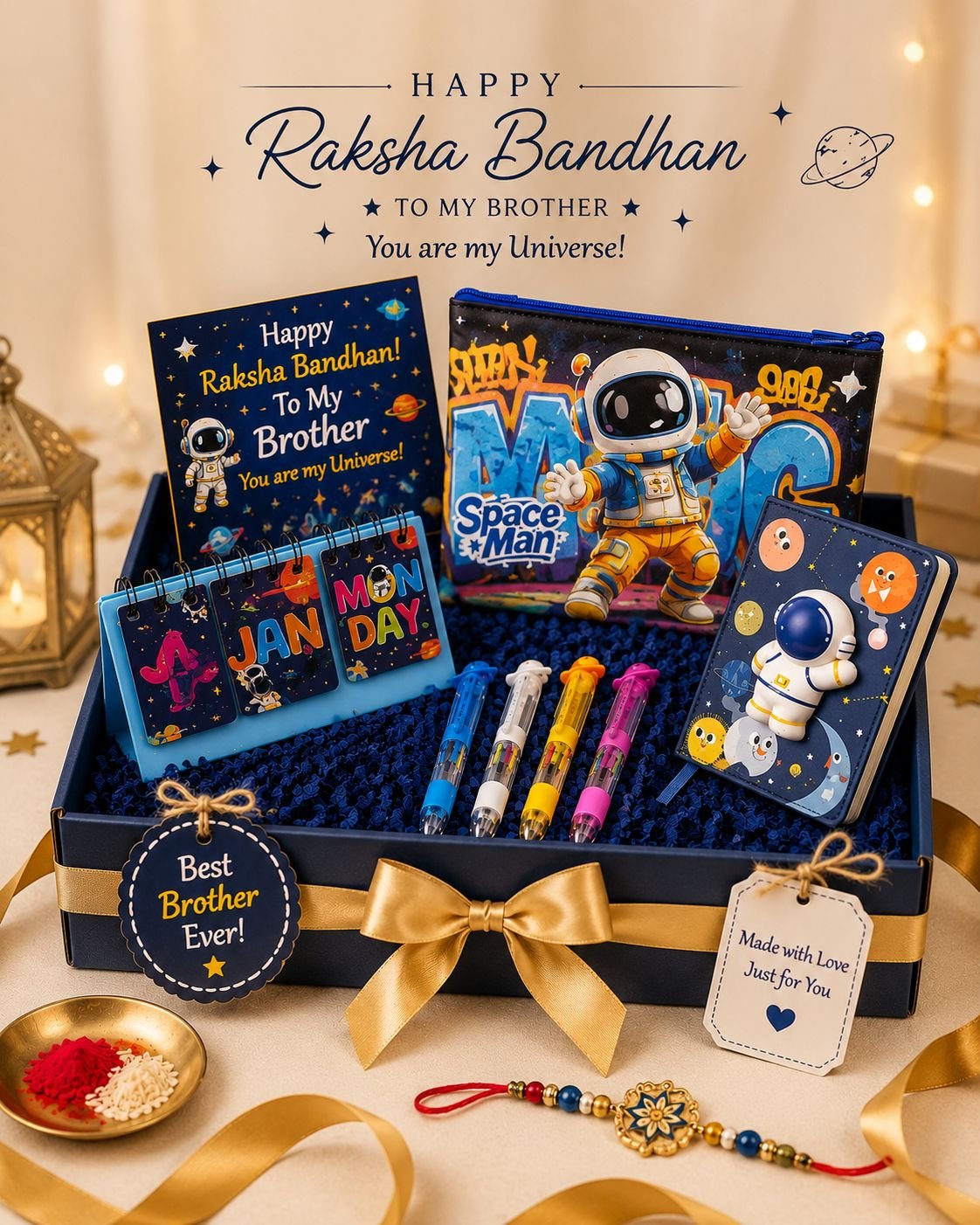 UNIVERSE LITTLE EXPLORERS ESSENTIAL KIT - Rakhi Hamper - Image 2