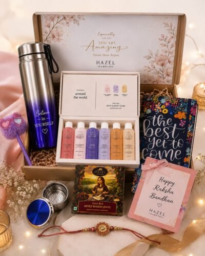 Luxury Wellness Rakhi Hamper