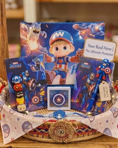 Captain Hero Rakhi Hamper